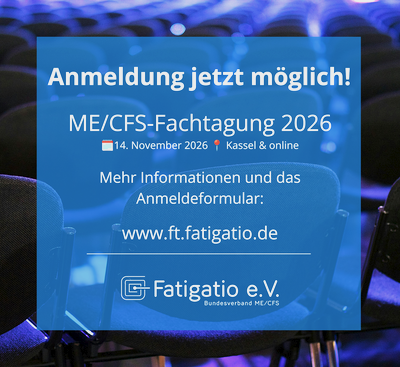Anmeldung zur ME/CFS-Fachtagung 2026 jetzt möglich!